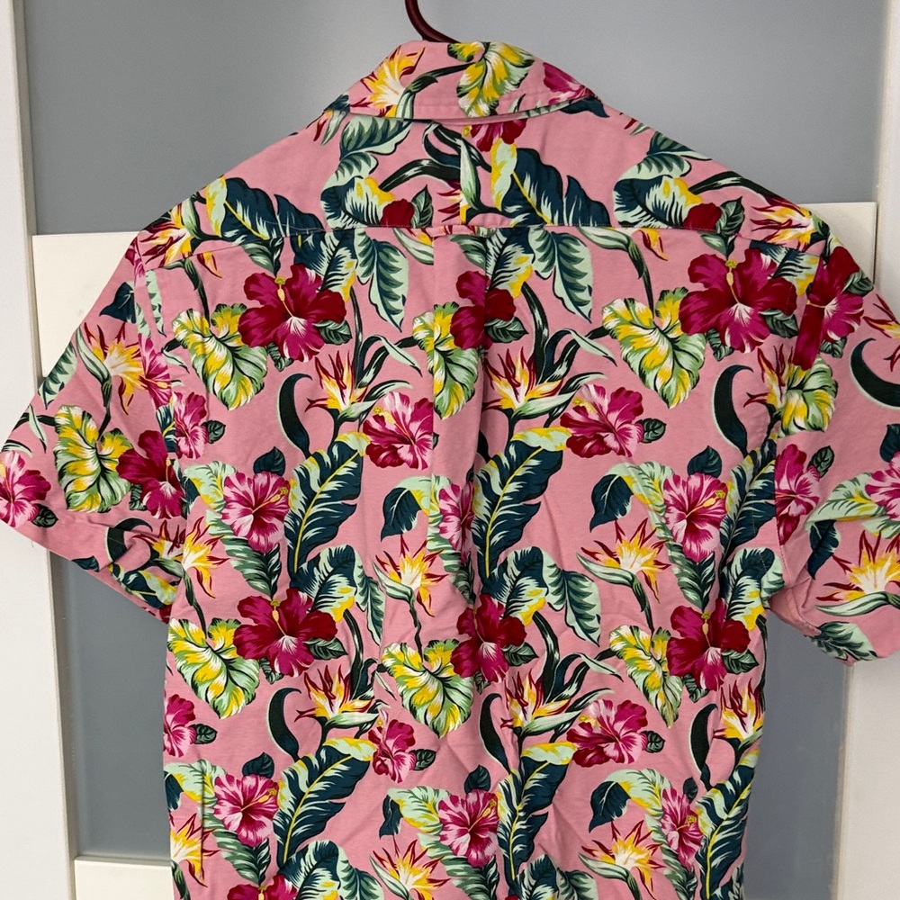 Ralph Lauren Pink Floral Casual Shirt - Picture 5 of 5